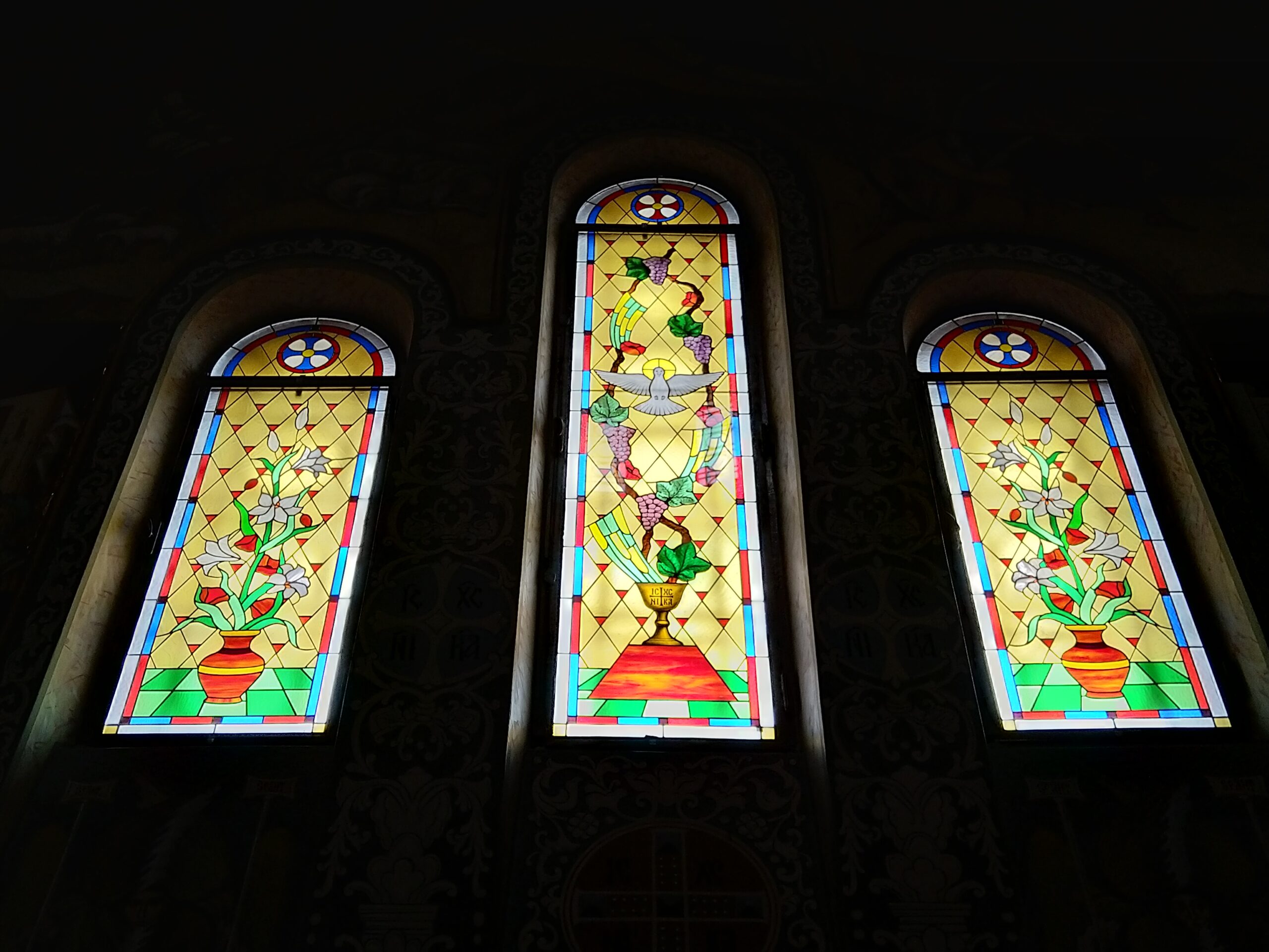 Vitraliu biserica Belvedere